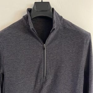 Lululemon Men’s 3/4 zip running shirt, size S